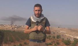 مشاهد من على أبواب مدينة #محردة التي أصبحت في مرمى نيران الثوار في #حماة بعد تحرير #حلفايا 
تقرير: معاذ الشامي