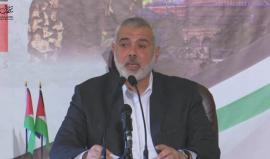 هنية يوجه الشكر لإيران وقطر وتركيا على مواقفها في دعم غزة ومقاومتها