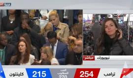 #بث_مباشر للانتخابات الرئاسية الأمريكية .. تابع من سيفوز ترامب أم كلينتون