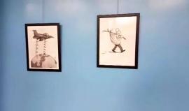 بث مباشر من مدينة روتردام الهولندية لوقائع نشاط فلسطينيي سوريا بين نكبتين الذي يتضمن معرض فني لأعمال الفنان الكاريكاتير الفلسطيني هاني عباس