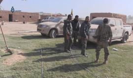 #شاهد ... من داخل القرى المحررة التي تم طرد " داعش" منها على يد الجيش السوري الحر في ريف #حلب ضمن معركة #غضب_الفرات  .