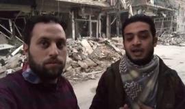 رسالة للاعلام الغربي من داخل مدينة #حلب المحاصرة