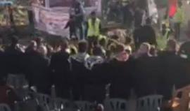 عائلة الصحفي المضرب عن الطعام محمد القيق تبدأ فعاليات التضامن معه