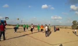 #مباشر 

ختام دوري كرة الطائرة من مخيم العودة شرق البريج بالمحافظة الوسطى في قطاع غزة .

مراسلنا : احمد المقادمة