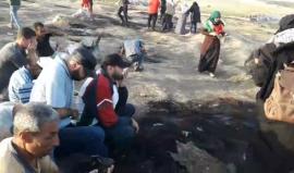 #مباشر| من المواجهات المندلعة شرق مخيم البريج وسط قطاع غزة. 
تصوير : سامي مصران