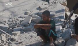 #حلب: فرق الدفاع المدني تواصل البحث عن مفقودين تحت الأنقاض في حي المعادي جراء غارة جوية