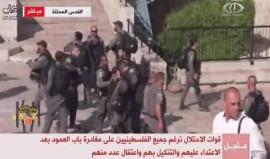 #شاهد #مباشر قوات الاحتلال تستبيح منطقة باب العامود بالقدس المحتلة مع احتفالات المستوطنين بذكرى احتلال الشطر الشرقي من المدينة
