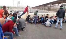 #شاهد #مباشر مواجهات بين الشبان الفلسطينيين و جنود الاحتلال على حاجز بيت حانون (ايرز) شمال غزة  تحديا لقرار ترامب و نصرة للاقصى 
تصوير عبد الرحمن الكحلوت