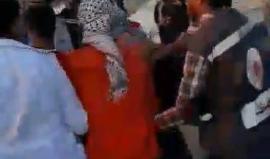 #شاهد إصابة بالاختناق شرق خانيونس جراء اعتداء الاحتلال على مسيرة العودة الكبرى