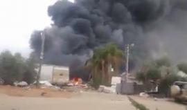 #شاهد قتيل و5 جرحى بانفجار مصنع للألعاب النارية في بلدة قلنسوة بالداخل المحتل