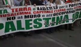 مسيرة تضامنية مع الشعب الفلسطيني في ذكرى النكبة 
في العاصمة الإيطالية روما