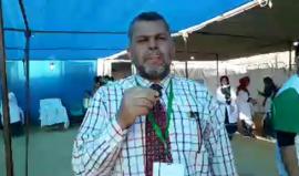 #مباشر جولة في المستشفى الميداني لمخيم العودة على الحدود الشرقية لمدينة خانيونس 
#مسيرة_العودة_الكبرى