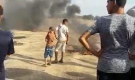 #مباشر| من المواجهات المندلعة شرق مخيم البريج ، وسط قطاع غزة.
تصوير | سامي مصران