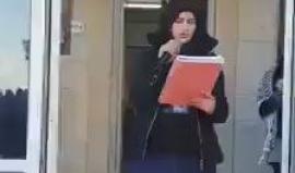 الفتاة تقوى بسام حماد (18عاماً) شقيقة الشهيد أنس حماد والأسير عبد الرحيم حماد، والتي أصيبت برصاص الاحتلال وتم اعتقالها، قرب بلدة سلواد شرق رام الله ظهر اليوم.