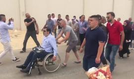 #شاهد إفراج قوات الاحتلال عن الأسير المقدسي أيمن سلهب من "نفحة" اليوم بعد اعتقال 12 عاما .