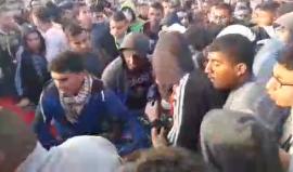 #مباشر إصابات برصاص الاحتلال خلال مواجهات مستمرة شرق مخيم البريج وسط قطاع غزة .
مراسلنا : احمد المقادمة