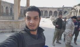 #شاهد.. من داخل المسجد الأموي في #حلب المحاصرة الخاضع لسيطرة الثوار 
(Ammar Aljaber)