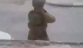 جانب من اقتحام قوات الاحتلال مخيم الجلزون في رام الله صباح اليوم واعتقال 3 شبان فلسطينيين