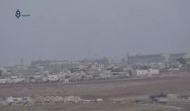#شاهد .. جيش الفتح يقصف مواقع للنظام في محيط منيان غرب #حلب قبل قليل .