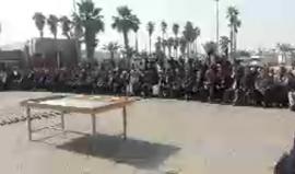 #عاجل وصول جثمان الشهيد العالم #فادي_البطش إلى الجانب الفلسطيني من معبر رفح البري جنوب قطاع غزة .
بث محمد البرش