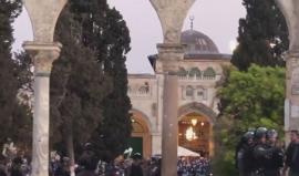 #شاهد .. رفع أذان المغرب بالمسجد الأقصى المبارك لأول مرة منذ أسبوعين . 
#القدس_تنتصر