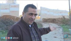#شاهد | الاحتلال يُحاصر عائلة محمد حامد بجدار، بحجة حماية مستوطنة بيت إيل، شمال مدينة البيرة.