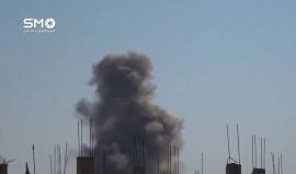 #سوريا: غارات الطيران الحربي على مدينة داعل وبلدة إبطع بريف درعا