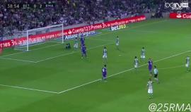 #شاهد : مارسيلو يسجل الهدف الثالث لريال مدريد أمام ريال بيتيس #ريال_مدريد_ريال_بيتيس