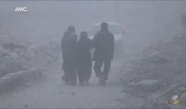 جثث ملقاة في الشوارع ودمار كلّ مقومات الحياة في #حلب 

تقرير: محمد أمين ميرة