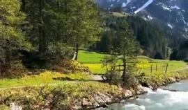 جمال الطبيعة يتجلى في إقليم بِرن في #سويسرا، حيث تتشكل الجداول نتيجة ذوبان جليد قمم الجبال والتقائها بتفرعات نهر الآر 

فيديو: Senai Senna