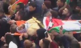 فيديو - تشييع جثمان الشهيد معن أبو قرع 23 عاما من قرية المزرعة الغربية شمال غربي رام الله