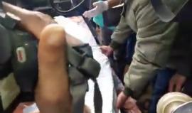 #فيديو استشهاد ابراهيم ابوشعر 20عا سكان مخيم الشابورة متأثرا باصابته برصاص الاحتلال شرق رفح جنوب قطاع غزة