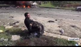 فريق إعلامي لقناة أورينت نيوز يشارك في إسعاف ضحايا التفجير الذي استهدف أهالي بلدتي كفريا والفوعة غربي #حلب أمس 
(مشاهد قاسية)