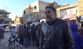 #شاهد احتجاج العشرات من أهالي مدينة جاسم بريف درعا الشمالي، على قرار الاعتراف بالقدس كعاصمة ل"إسرائيل".