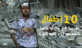 طائرات نظام الأسد تخرق هدنة العيد وتقتل 10 أطفال من بين 24 مدني أيام عيد الفطر في حلب.
إنتاج: مركز حلب الإعلامي