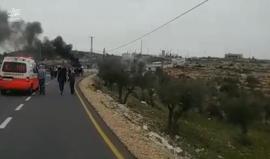 #شاهد #مباشر مواجهات بين الشبان وقوات الاحتلال على حاجز عطارة شمال رام الله . 
#القدس_عاصمة_فلسطين