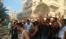 أدى إلى إصابة 18 مواطنا
#شاهد لحظة استهداف مبنى سعيد المسحال غرب مدينة غزة والذي يضم مقر الجالية المصرية في القطاع .