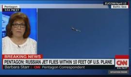 طائرة حربية روسية تقترب من طائرة أمريكية لمسافة 3 أمتار