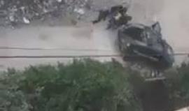 #شاهد قوات الاحتلال الاسرائيلي تعتدي على طفل فلسطيني قبل قليل في أم الشرايط قضاء رام الله بالضفة المحتلة