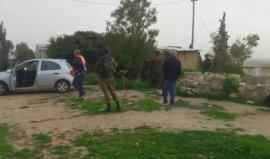 مكان عملية الطعن داخل مستوطنة قرب بلدة الظاهرية جنوب الخليل