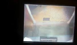 #شاهد مستوطنون يحرقون فجر اليوم مسجد في بلدة عقربا قضاء نابلس.