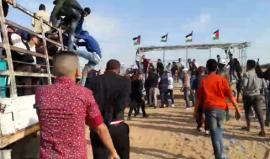 #مباشر 

زفة عريس من مخيم العودة شرق البريج بالمحافظة الوسطى .

مراسلنا : احمد المقادمة