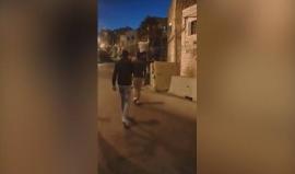 #شاهد معاناة الشبان خلال محاولتهم الوصول الى المسجد الإبراهيمي في الخليل هربا من اجراءات الاحتلال