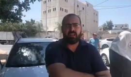 عائلة الصحفي جهاد بركات: الأجهزة الأمنية تواصل اعتقال جهاد، ومنعتنا من زيارته، ولم نعرف سبب اعتقاله حتى الآن". 
تصوير: مجاهد السعدي