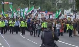 #لندن.. مظاهرة تطالب باستقبال عدد أكبر من #اللاجئين