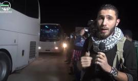 اللحظات الأولى لوصول ثوار وأهالي #معضمية_الشام إلى مناطق إدلب ضمن سياسة التهجير القسري للنظام
تقرير: معاذ الشامي