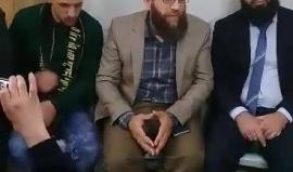 استقبال الأسير المحرر محمد زكي ابداح في مخيم عسكر الجديد شرق نابلس