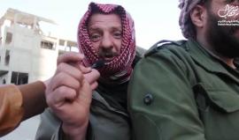 لو كنت مكان بشار الأسد شو بتسوي ؟ سؤال للسوريين في #دوما المحاصرة 
تصوير رامي صالح