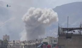 عشرات الغارات الجوية على حي جوبر في دمشق
تصوير: قاسيون