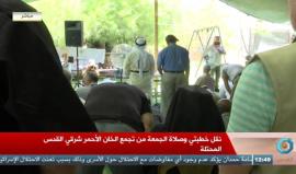 #بث_مباشر صلاة الجمعة في تجمع الخان الأحمر شرقي القدس المحتلة